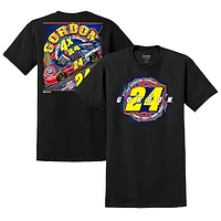 Men's Hendrick Motorsports Team Collection  Black Jeff Gordon Four-Time NASCAR Champion T-Shirt