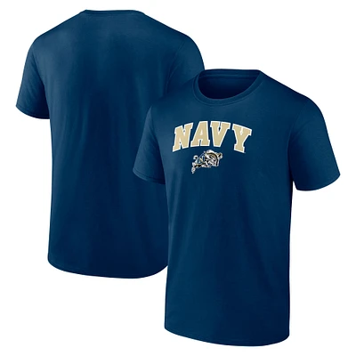 Men's Fanatics  Navy Midshipmen Core T-Shirt