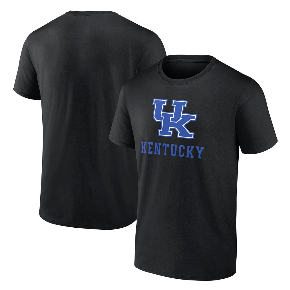 Men's Fanatics Black Kentucky Wildcats Team Lockup T-Shirt