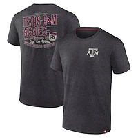 Men's Fanatics Heather Charcoal Texas A&M Aggies Iconic T-Shirt