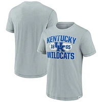 Men's Fanatics Gray Kentucky Wildcats True Classics Slub Elevated T-Shirt