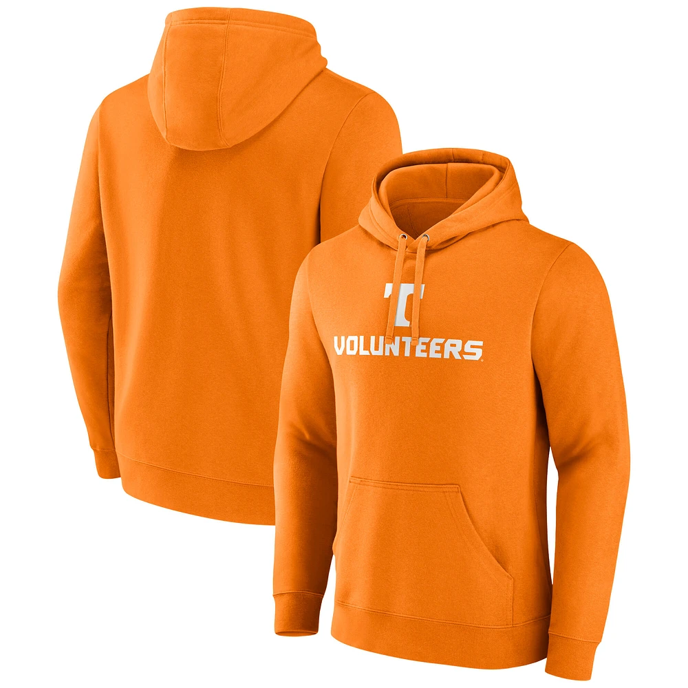 Men's Fanatics  Tennessee Orange Volunteers Team Lockup Pullover Hoodie