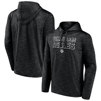 Men's Fanatics Black Texas A&M Aggies Athlete Poly Fleece Pullover Hoodie