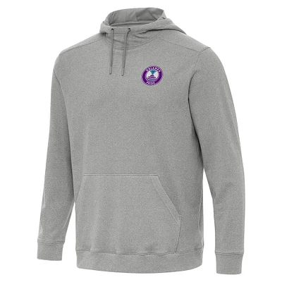 Men's Antigua Heather Orlando Pride Cloud Pullover Hoodie