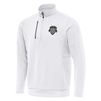 Men's Antigua Washington Spirit Generation Quarter-Zip Jacket