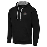Men's Antigua Black Houston Dash Victory Pullover Hoodie