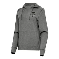 Women's Antigua Heather Washington Spirit Justice Pullover Hoodie