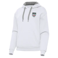 Women's Antigua Chicago Red Stars Victory Pullover Hoodie