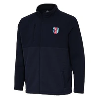 Men's Antigua Navy Kansas City Current Daily Fused Full-Zip Jacket
