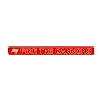 Tampa Bay Buccaneers 18" x 1.5" Engraved Wood Sign