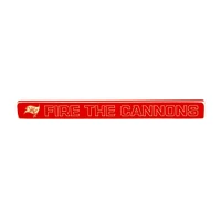 Tampa Bay Buccaneers 18" x 1.5" Engraved Wood Sign