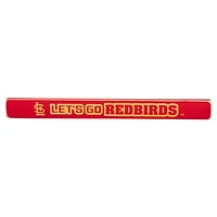 St. Louis Cardinals 18" x 1.5" Engraved Wood Sign