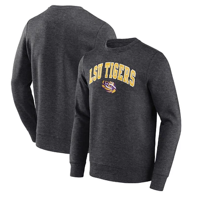 Men's Fanatics Charcoal LSU Tigers Core Long Sleeve T-Shirt