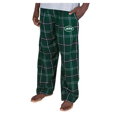 Men's Concepts Sport  Green New York Jets Ultimate Plaid Flannel Pants