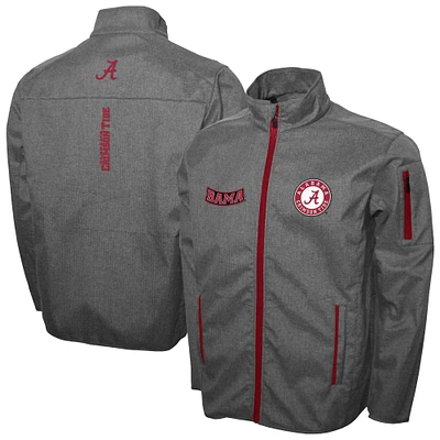 Men's Franchise Club Gray Alabama Crimson Tide XT2 Softshell Full-Zip Jacket