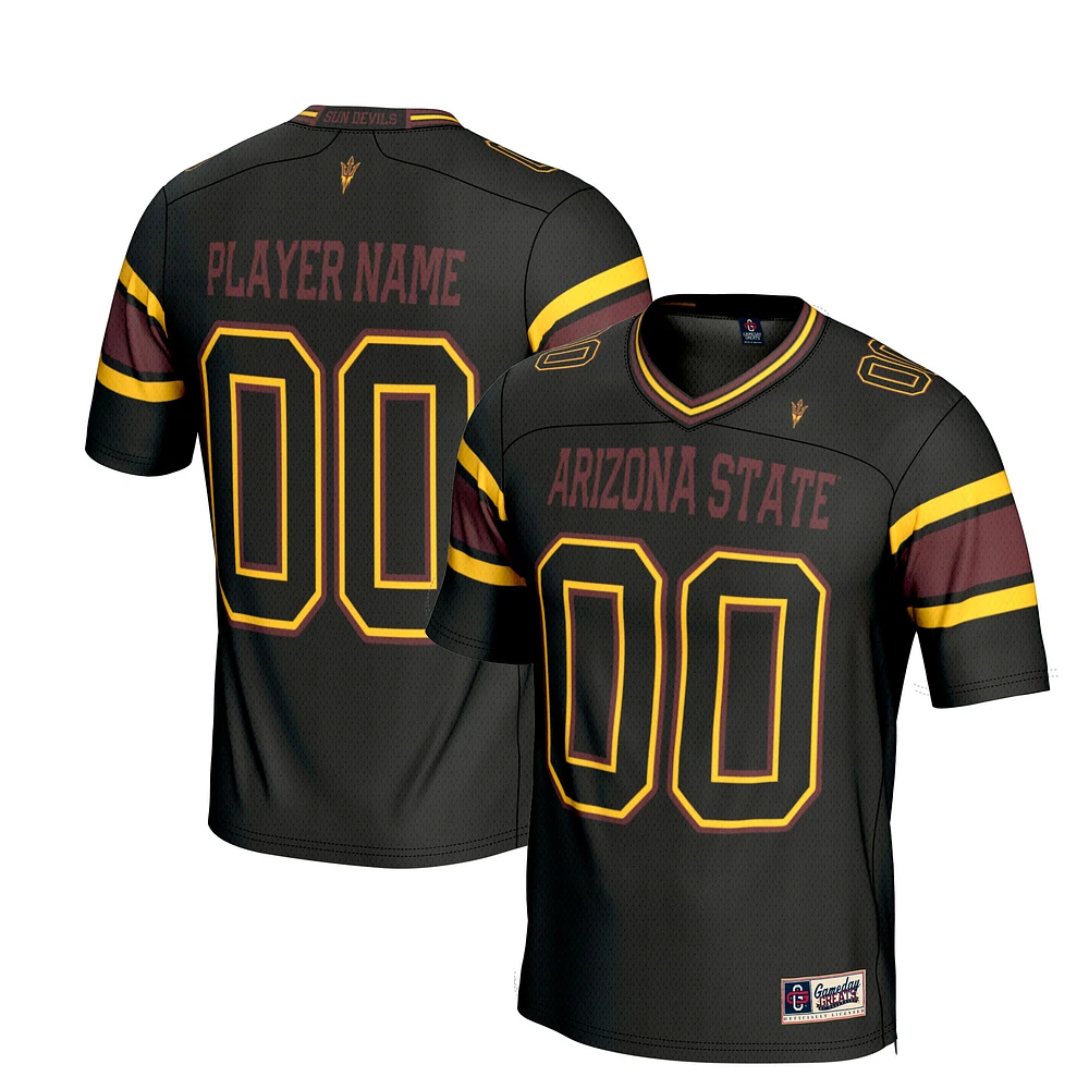 Youth GameDay Greats Black Arizona State Sun Devils NIL Pick-A-Player Lightweight Football Fashion Jersey
