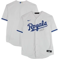 Jac Caglianone Kansas City Royals Autographed Nike White Replica Jersey