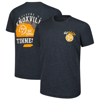 Youth Charcoal Tennessee Volunteers Painted Rock Premium Hyperlocal T-Shirt