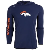 Men's Greyson Clothiers Navy Denver Broncos Colorado Long Sleeve Hoodie T-Shirt