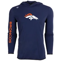 Men's Greyson Clothiers Navy Denver Broncos Colorado Long Sleeve Hoodie T-Shirt