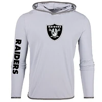 Men's Greyson Clothiers Gray Las Vegas Raiders Colorado Long Sleeve Hoodie T-Shirt