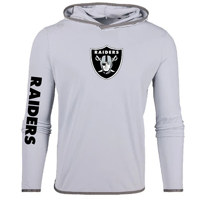 Men's Greyson Clothiers Gray Las Vegas Raiders Colorado Long Sleeve Hoodie T-Shirt