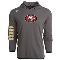 Men's Greyson Clothiers Gray San Francisco 49ers Colorado Long Sleeve Hoodie T-Shirt