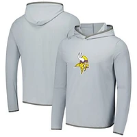 Men's Greyson Clothiers  Gray Minnesota Vikings Team Colorado Long Sleeve Hoodie T-Shirt