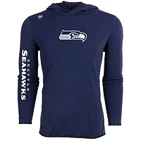 Men's Greyson Clothiers College Navy Seattle Seahawks Colorado Long Sleeve Hoodie T-Shirt