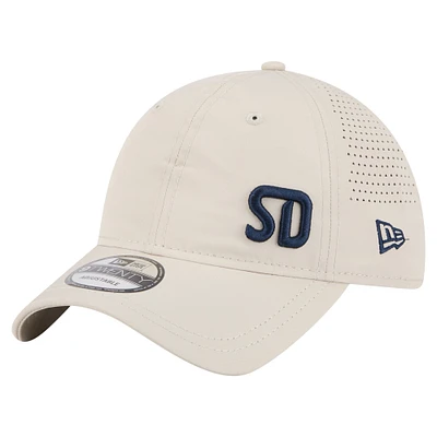 Men's New Era  Tan San Diego FC Active 9TWENTY Adjustable Hat