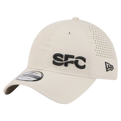Men's New Era  Tan Seattle Sounders FC Active 9TWENTY Adjustable Hat