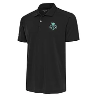 Men's Antigua Charcoal New York Liberty Tribute Polo