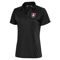 Women's Antigua Charcoal Atlanta Dream Tribute Polo