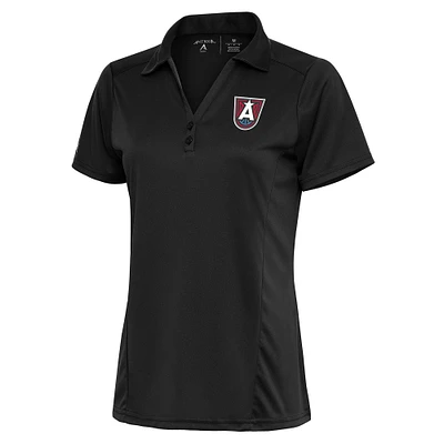 Women's Antigua Charcoal Atlanta Dream Tribute Polo