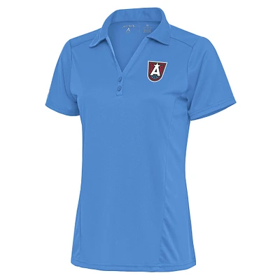 Women's Antigua Light Blue Atlanta Dream Tribute Polo