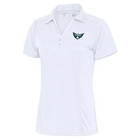 Women's Antigua White Dallas Wings Tribute Polo
