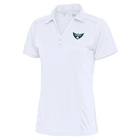 Women's Antigua White Dallas Wings Tribute Polo