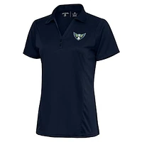 Women's Antigua Navy Dallas Wings Tribute Polo
