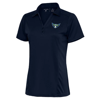 Women's Antigua Navy Dallas Wings Tribute Polo
