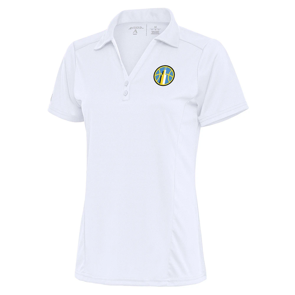 Women's Antigua Chicago Sky Tribute Polo
