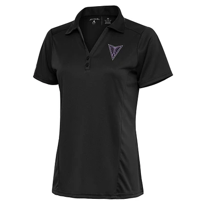 Women's Antigua Charcoal Golden State Valkyries Tribute Polo
