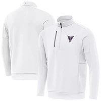 Men's Antigua White Golden State Valkyries Generation Quarter-Zip Pullover Top