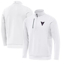 Men's Antigua White Golden State Valkyries Generation Quarter-Zip Pullover Top