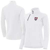 Women's Antigua White Atlanta Dream Generation Full-Zip Jacket