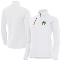 Women's Antigua White Chicago Sky Generation Full-Zip Jacket