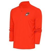 Men's Antigua Orange Phoenix Mercury Tribute Quarter-Zip Top