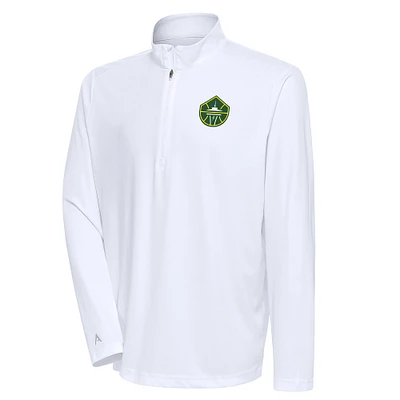 Men's Antigua Seattle Storm Tribute Quarter-Zip Top