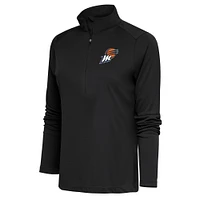 Women's Antigua Charcoal Phoenix Mercury Tribute Half-Zip Top