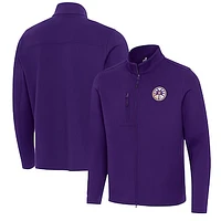 Men's Antigua Purple Los Angeles Sparks Objection Full-Zip Jacket