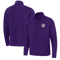 Men's Antigua Purple Los Angeles Sparks Objection Full-Zip Jacket